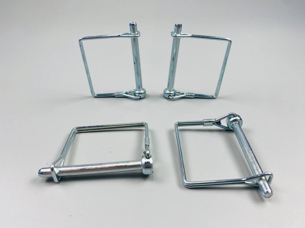 Палець із капелюшком стопорний 6х60 + блокувальний чек прямокутник Мукачево - фото 7