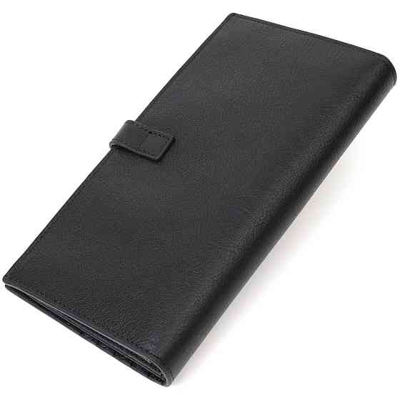 Женский тонкий кошелек из натуральной кожи Tony Bellucci 22036 Черный Киев