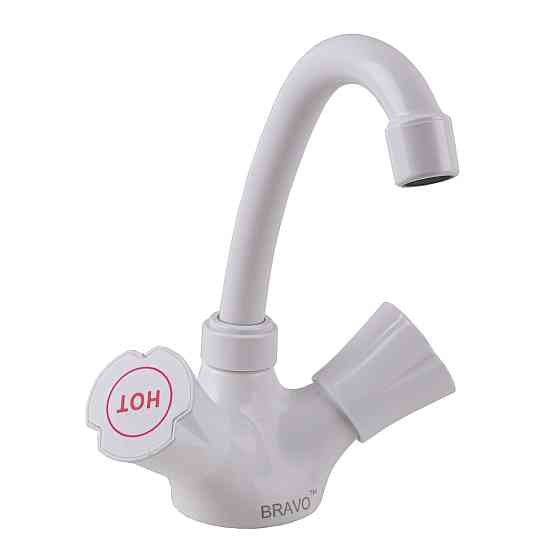 Змішувач для умивальника BRAVO B2-00-401 термостійкий ABS пластик (000024365) Київ
