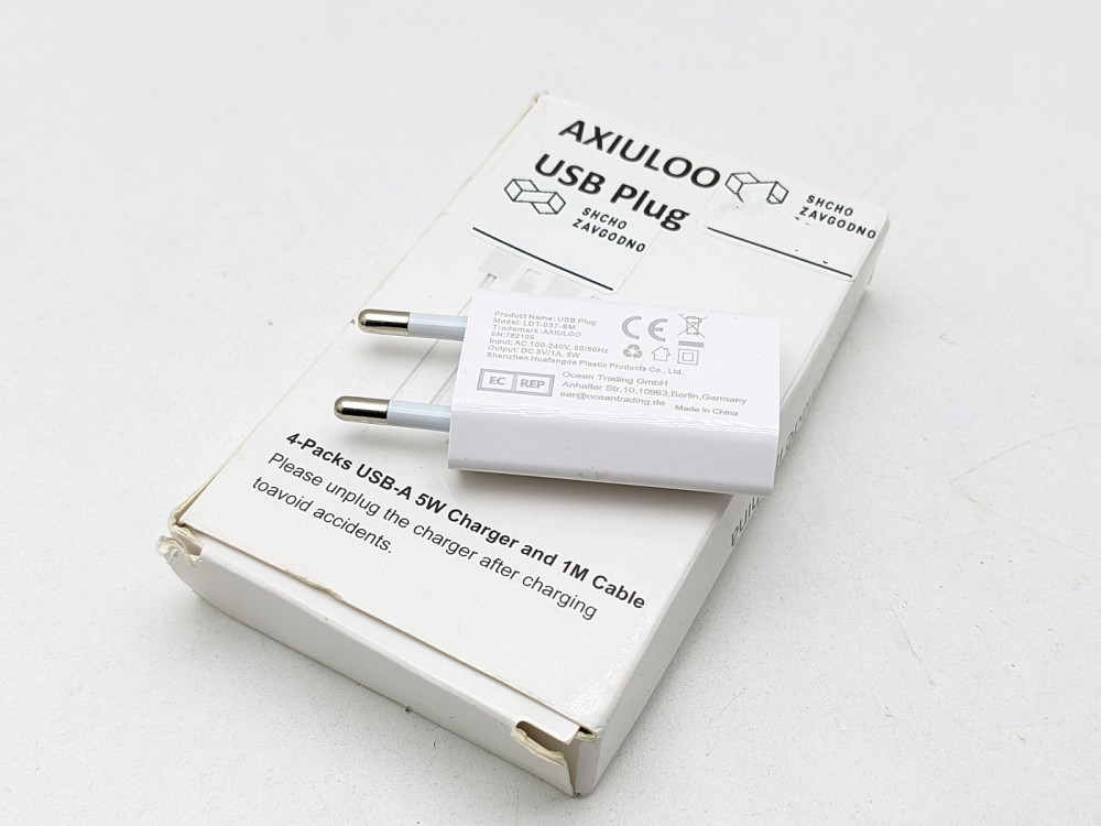 Адаптер живлення 1*USB 5V 1A Луцьк - фото 1