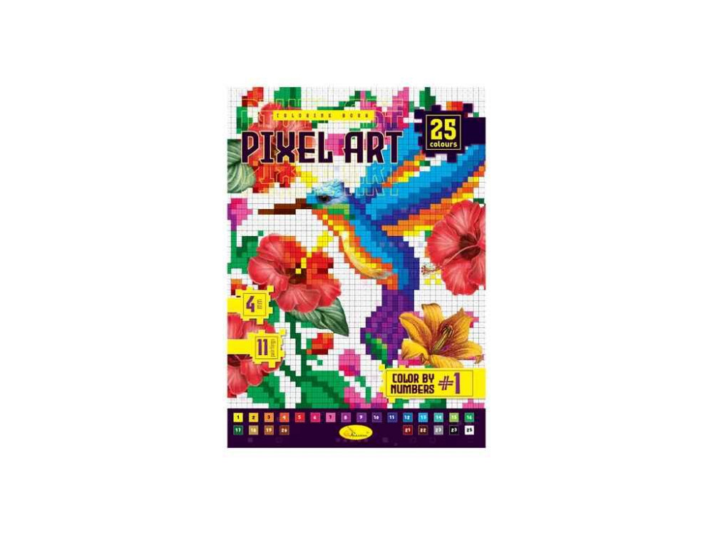 Розмальовка Color by number #1 РМ-85-01 ТМ Апельсин Киев - изображение 1