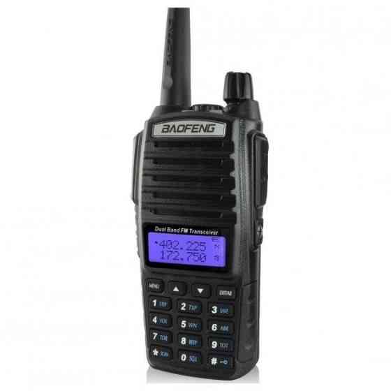 Портативная рация Baofeng UV-82 5W Li-ion UHF/VHF (Черный) Киев