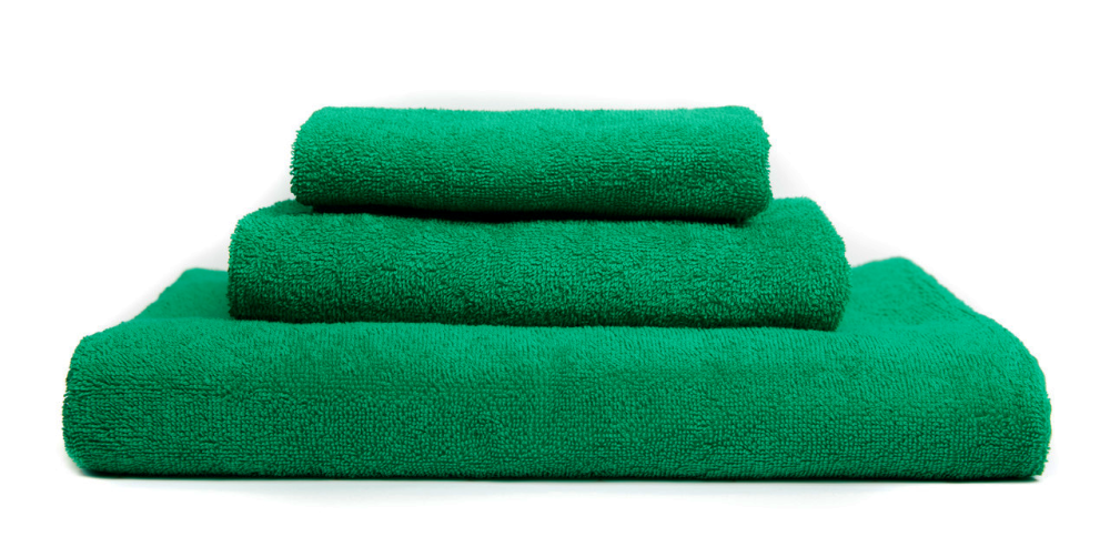 Рушник махровий Ideal Textile 50х90 см однотонний 400 г/м2 (56860342) Зелений Чернівці - фото 2