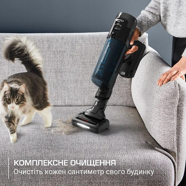 Акумуляторний пилосос Rowenta X-Force Flex 13.60 Animal Aqua RH9AD1WO ( чорний/синій ) Харків - фото 16