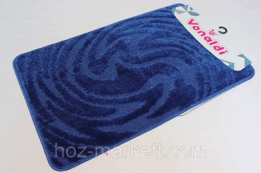 Килимок у ванну блакитний 100 х 60 виробництво Туреччина Харків - фото 1