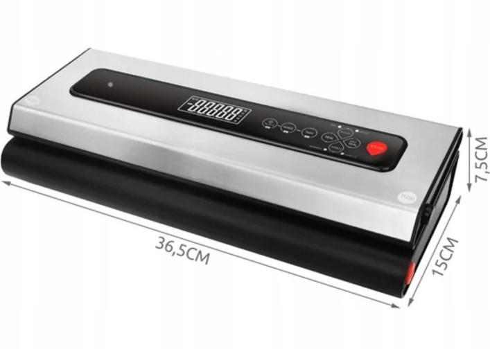 Вакуумный упаковщик для пищевых продуктов в весами + 10 рулонов пленки Ruhhy (22533) Мощность 120 Вт Нововолынск - изображение 9