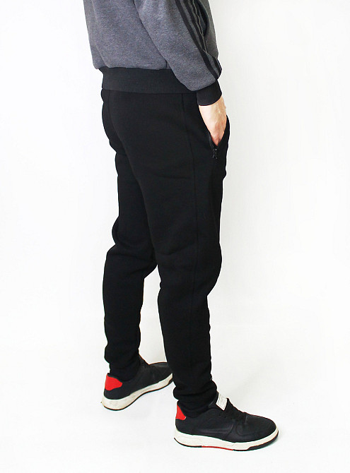 Спортивні штани чоловічі на манжетах Чорний 52 Харків - фото 5