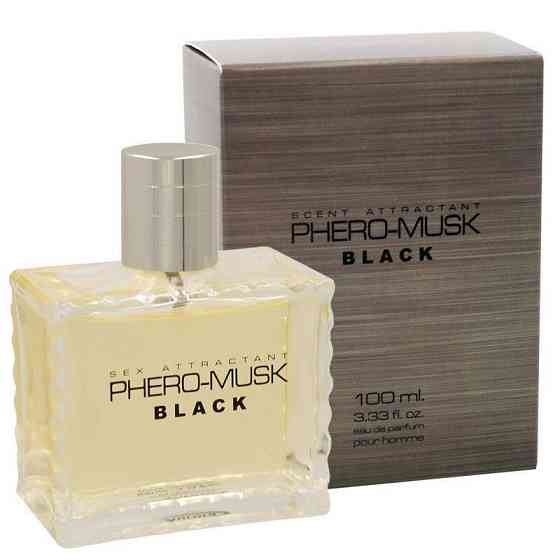 Духи з феромонами для чоловіків PHERO-MUSK BLACK, 100 ml Sex Aura Київ
