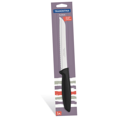 Кухонний ніж Tramontina Plenus Black Bread 178 мм (23422/107) Вінниця - фото 2