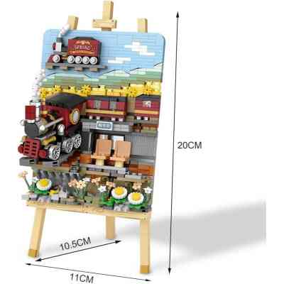 Конструктор LOZ Весенний поезд (1296) Винница