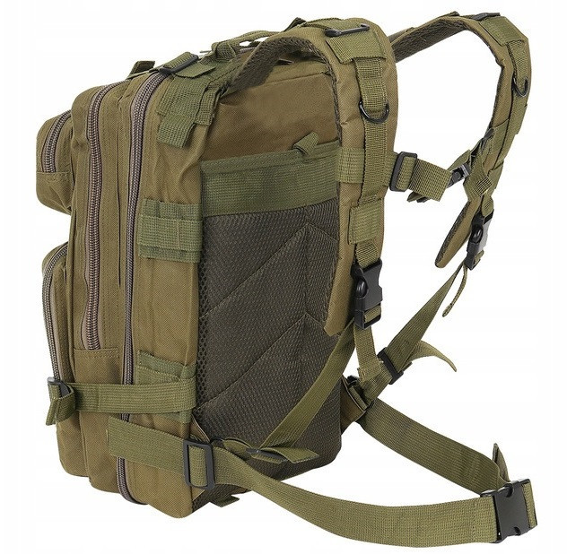 Тактический Рюкзак 26 литров многофункциональный 5 отделений Trizand (23243) Olive Нововолынск - изображение 4