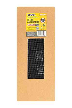 MASTERTOOL Сітка абразивна MASTERTOOL зерно 100 107х280 мм 08-0210 Коломия