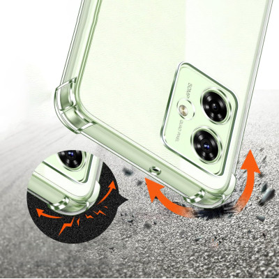 Чохол до мобільного телефона BeCover Anti-Shock Motorola Moto G55 Clear (712780) Вінниця - фото 3