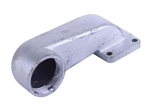 Коліно глушника дизельний двигун ZH1115N мотоблок мототрактор Мукачево