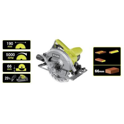 Дисковая пила Ryobi Ryobi RCS1400-G (5133002778) Винница - изображение 5