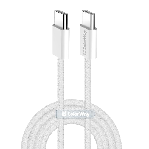Кабель USB PD Type-C/Type-C ColorWay CW-CBPDCC068-GR 3,0A 60W 2м сірий Житомир
