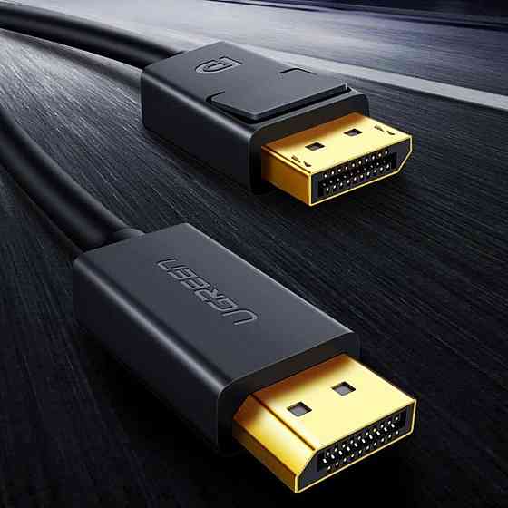 Кабель для відео відеокабель UGREEN DP Male to Male Cable 1.5m (Black) UGR-10245 Одеса