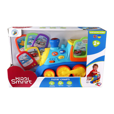 Интерактивная игрушка Kiddi Smart двуязычная - Поезд Смарти (4231T-KS) Винница - изображение 6
