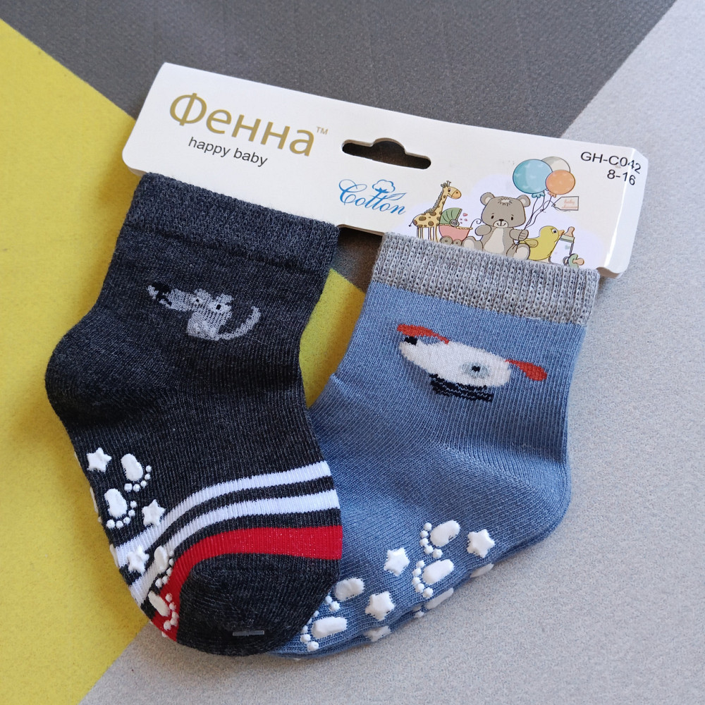 Котоновые демисезонные носки с тормозками 8-16 м Киев - изображение 3