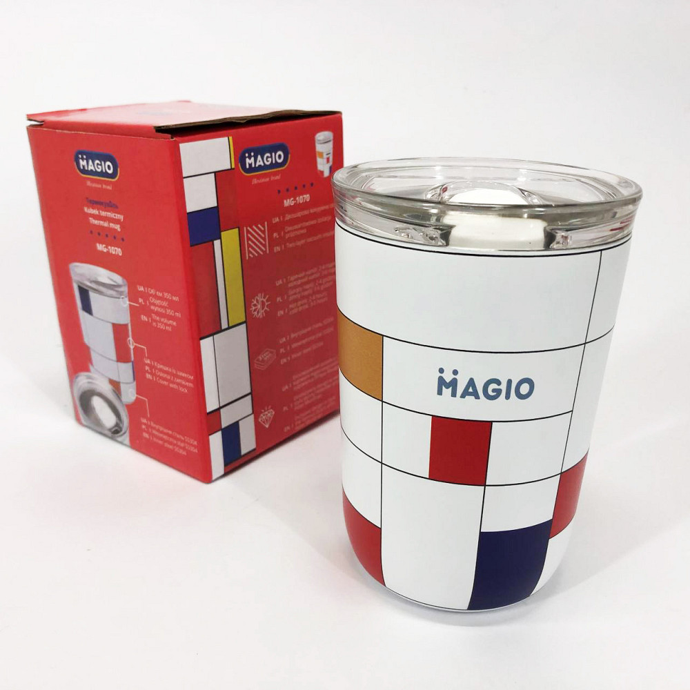 Термочашки для горячих напитков Magio, Термос для теплых напитков, Термос в виде бутылки OZ-21 Львов - изображение 2