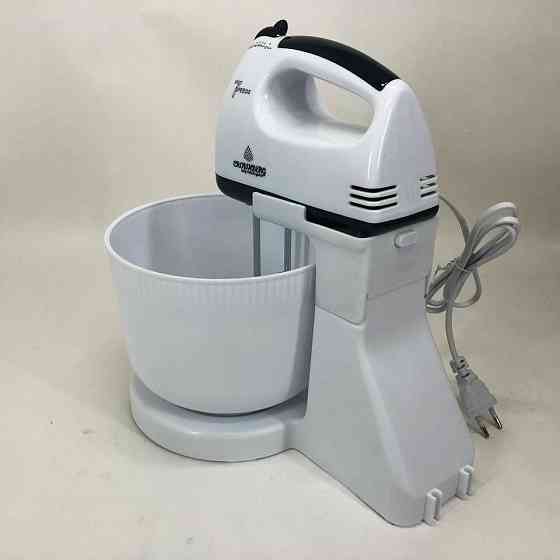 Міксер побутовий кухонний Crownberg, Ручний міксер-мішалка, Міксер для тіста на кекс RW-89 Івано-Франківськ