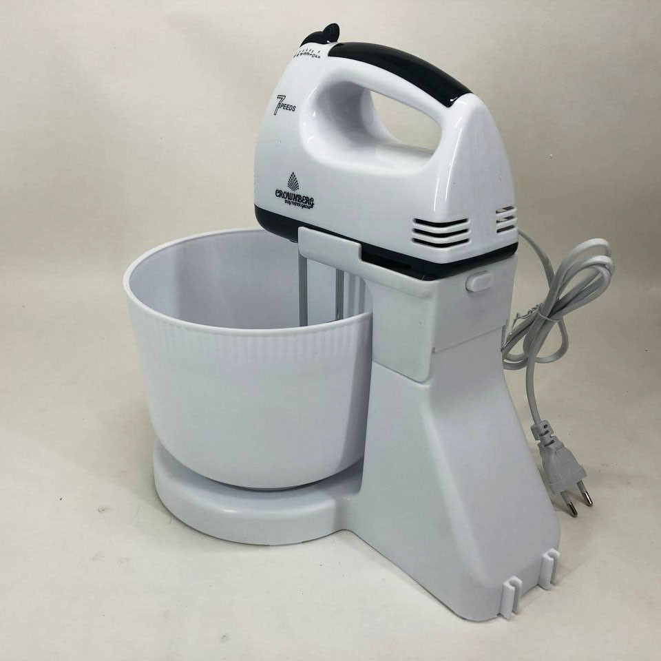 Міксер побутовий кухонний Crownberg, Ручний міксер-мішалка, Міксер для тіста на кекс RW-89 Івано-Франківськ - фото 1