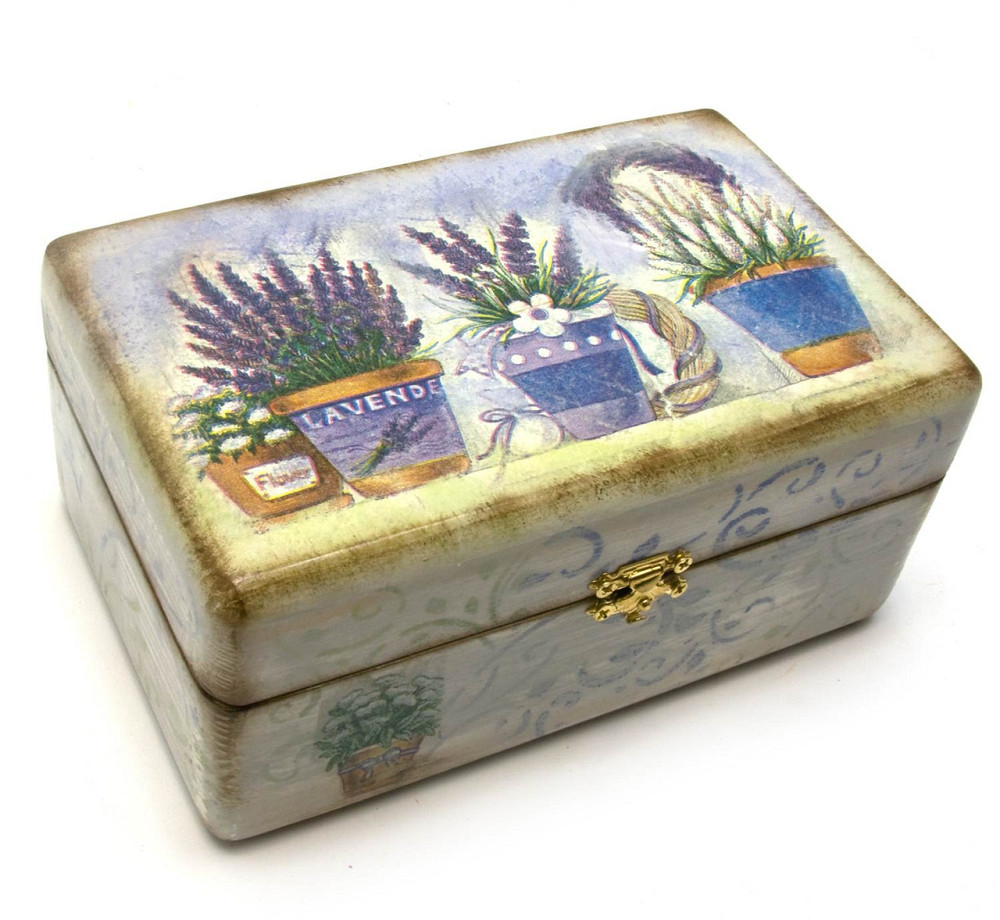 Скринька з дерева Лаванда Київ - фото 1