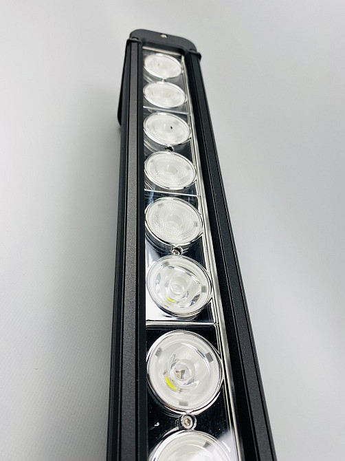 Світлодіодна світлова балка Фара LED bar прямокутна 240W додаткове автомобільне освітлення Мукачево - фото 5