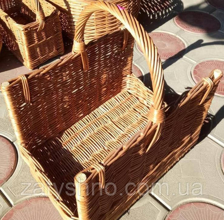 Корзина плетеная для дров Киев - изображение 2