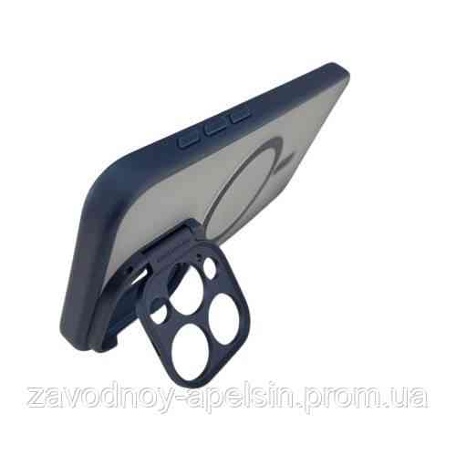 Iphone 15 Pro Max Матовий чохол Захист камери Rock (Magsafe) Одеса