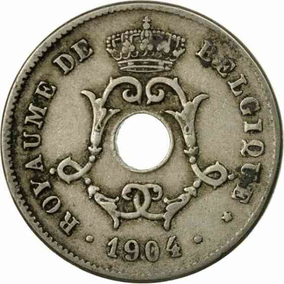 Бельгія 10 сантимів, 1904 Напис французькою - 'BELGIQUE' Полтава