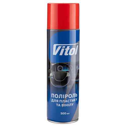 Поліроль для пластику та вінілу Vitol 500мл Оранж фреш Львів
