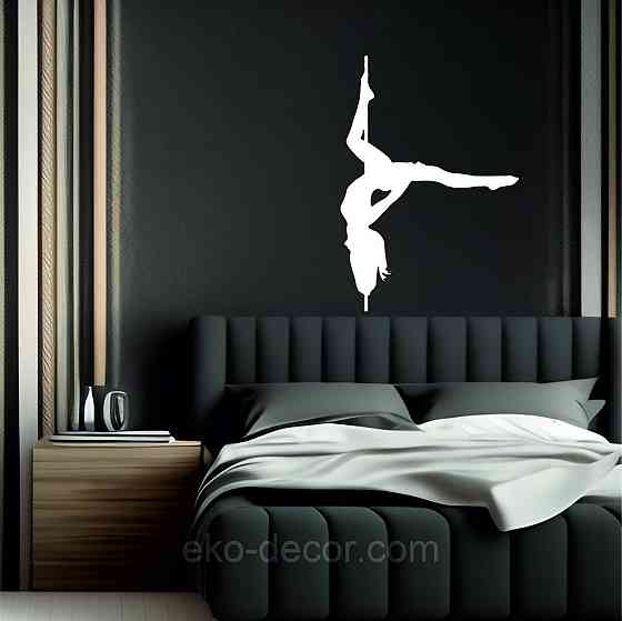 Декоративное настенное Панно «Стриптиз», Декор на стену 110*76 см, Белый Киев