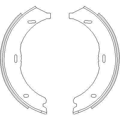 Гальмівні колодки REMSA 4745.00 Вінниця - фото 1