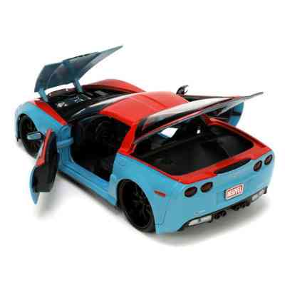 Машина Jada металлическая Марвел Шевроле Корвет с фигуркой Доктора Стрэнджа 1:24 (253225024) Винница