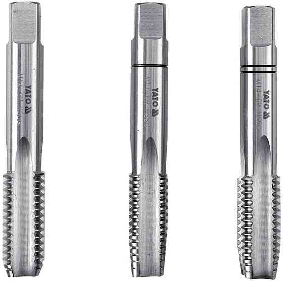 Мітчик YATO М6 х 1 мм HSS М2 50 мм 3 шт Одесса