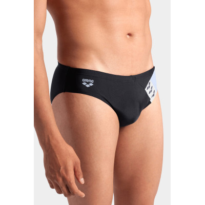 Плавки Arena Stripe Swim Briefs 007929-550 чорний, сірий 110 (3468337395157) Вінниця - фото 6