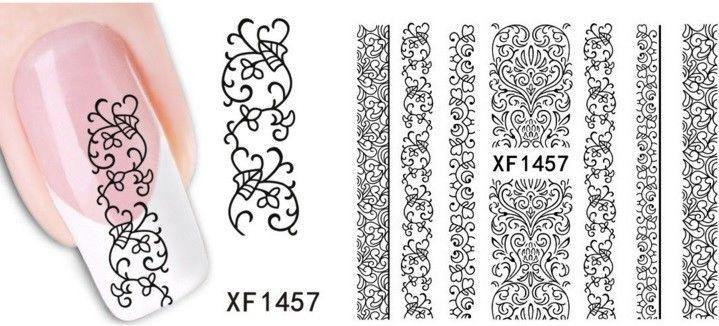Наклейки для нігтів XF1457 Київ - фото 2