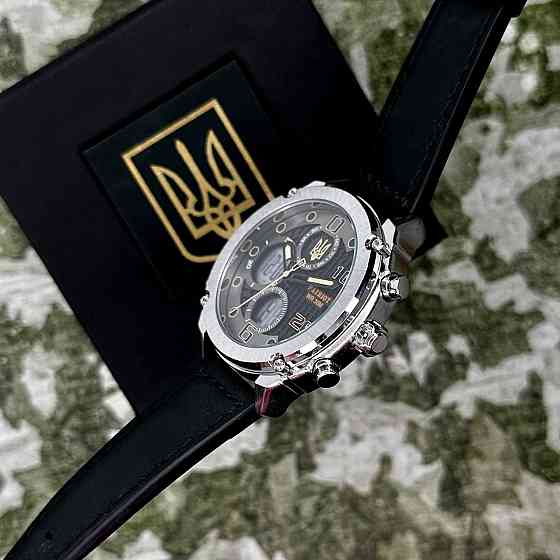 Patriot 017BKWT Тризуб золото Silver-White SBR Київ