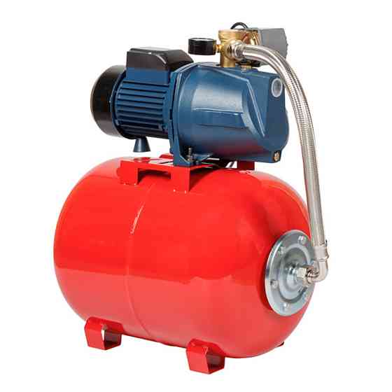 Станция 1.1кВт Hmax 45м Qmax 85л/мин (самовсасывающий насос) 50л Украина Wetron Ровно