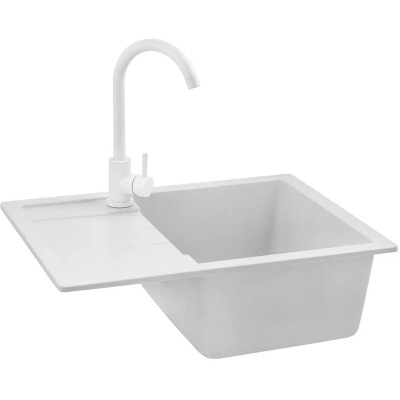 Мийка кухонна Kroner KompositGRA-6550 (CV027411) Вінниця - фото 3