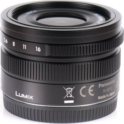 Объектив Panasonic Micro 4/3 Lens 15mm f/1.7 ASPH Black (H-X015E9-K) Винница - изображение 6