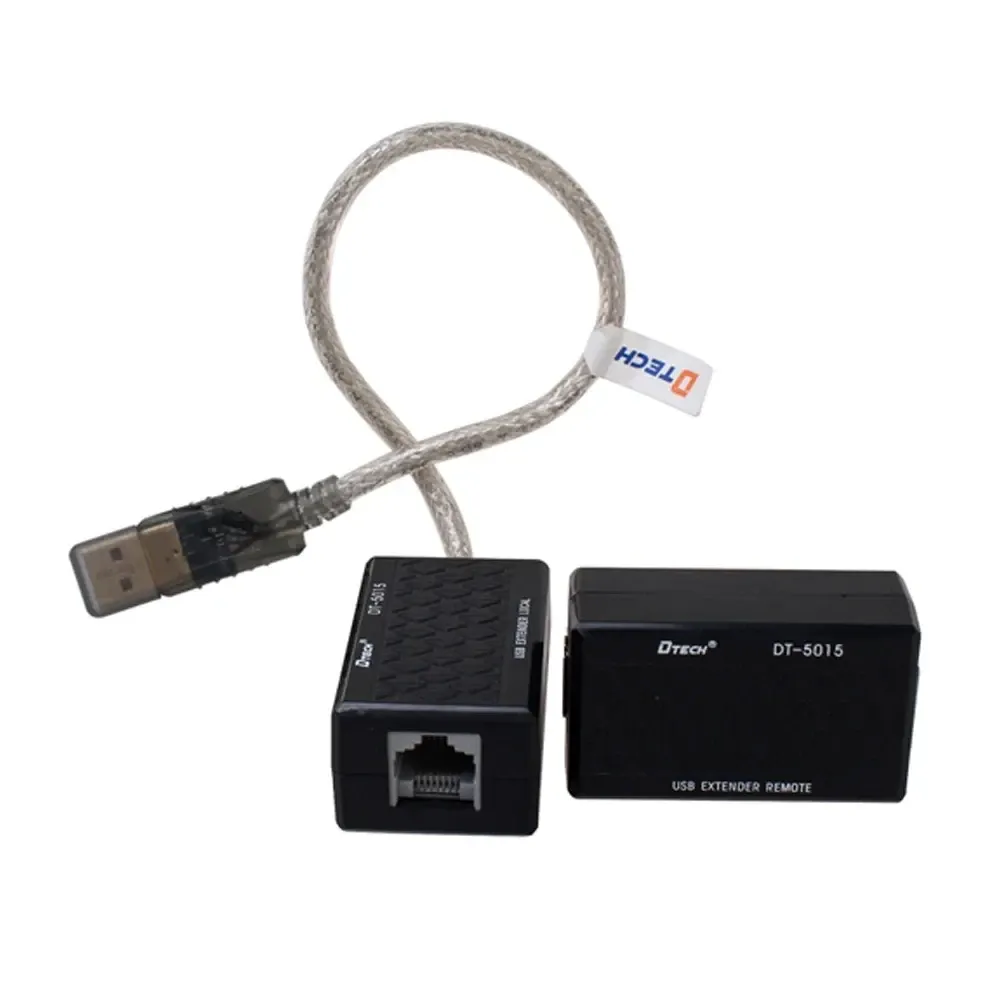 Подовжувач USB 2.0 60m Dtech DT-5015 (74-00062) Київ - фото 3