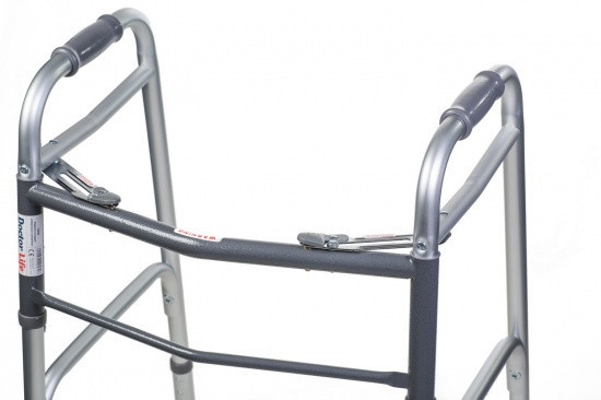 Ходунки складані з двома кнопками, алюмінієві Doctor Life 12850 Дніпро - фото 2