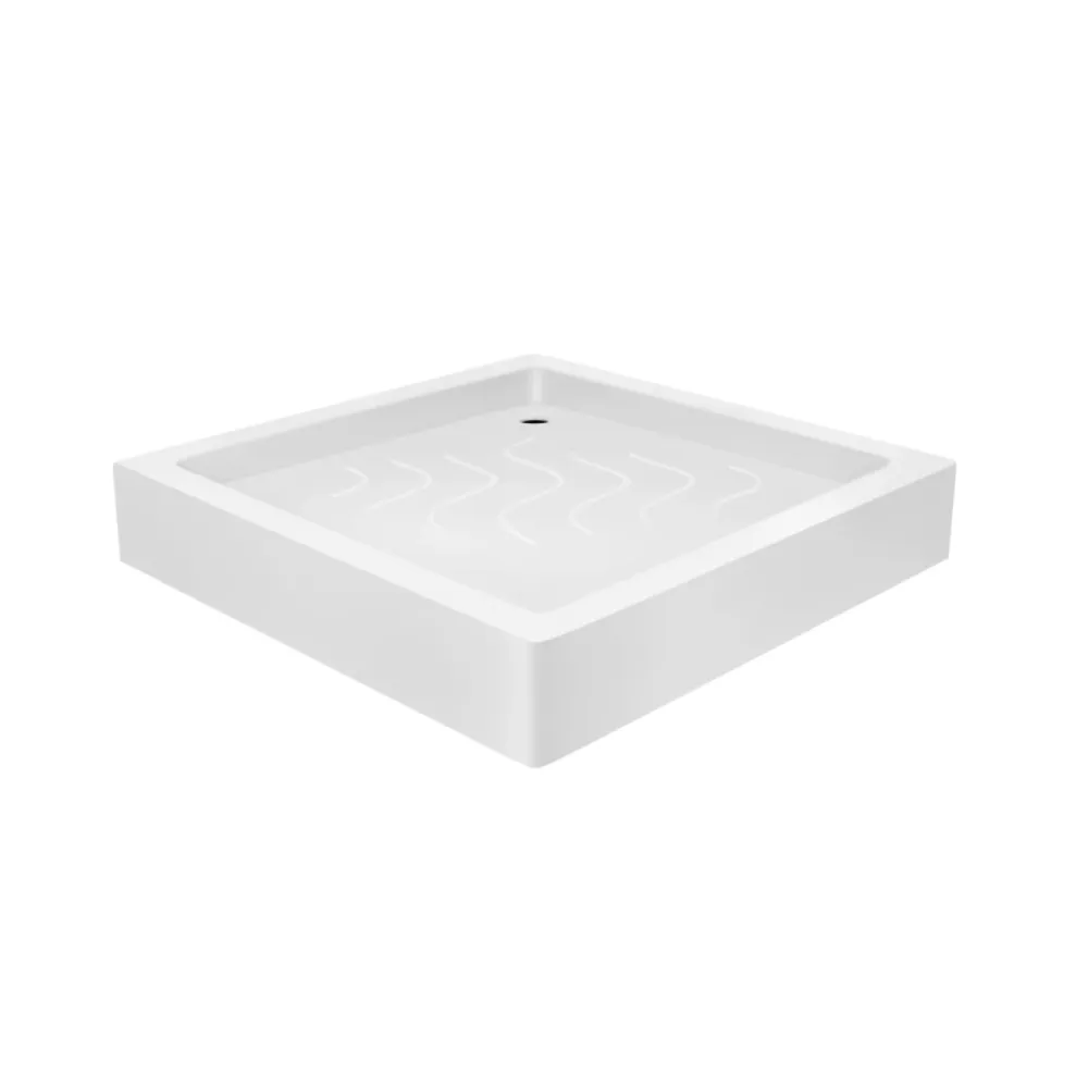 Набор Lidz душевая кабина Wawel SC80x80.SAT.LOW.FR, стекло Frost 4 мм + поддон Mazur Киев - изображение 17