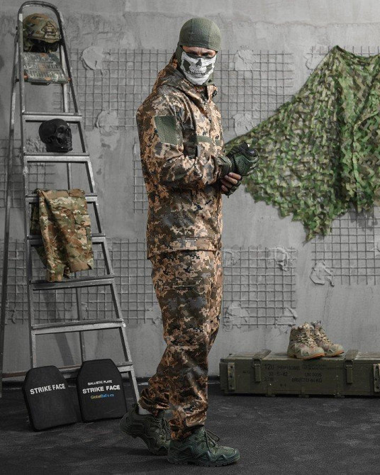 Демісезонний тактичний костюм софтшел SATELIT піксель НП4883 Одеса - фото 13