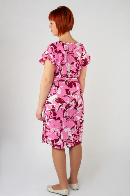 Женское платье летнее в цветочки разноцветный Киев - изображение 2