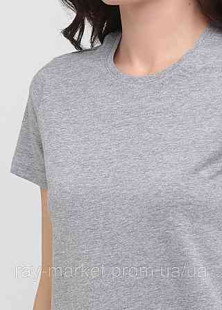 Футболка базовая Stedman Classic-T Unisex женская приталенная серый меланж (ST2600-GYH ) Киев
