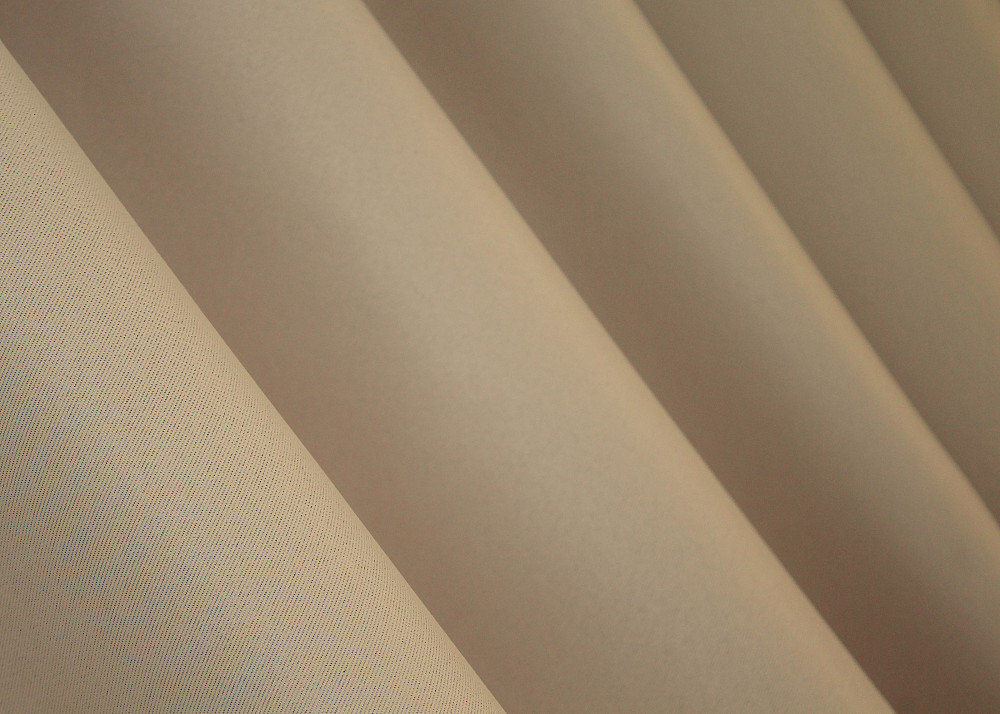 Комплект штор на люверсах VR-Textil Bagema Rvs № 1240ш Бежевый 150х250 см 2 шт (37-0016 ) Киев - изображение 6
