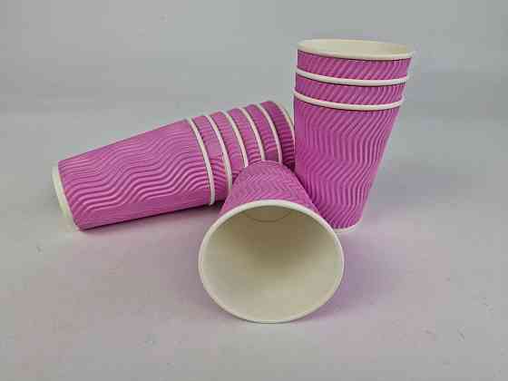 Склянка гофрована 340 мл "ЛАВАДА" (20 шт.) Харків